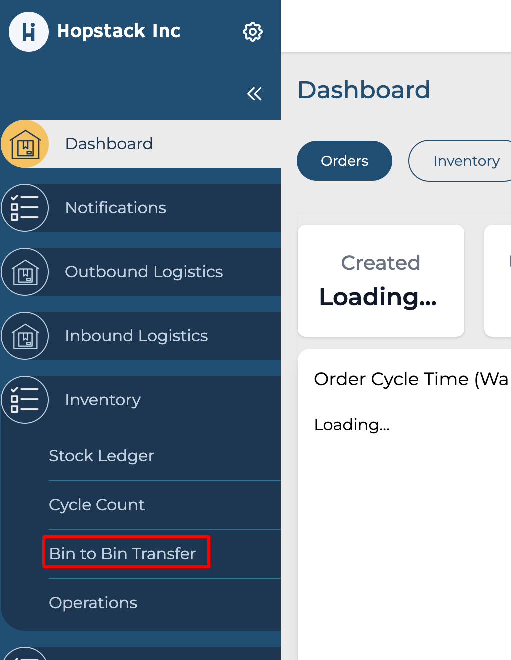 Bin to Bin transfer Creating a Plan, Editing and Deleting